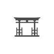 © gunayaliyeva - Chinese Gate icon. Elements of Chinese culture icon. Premium quality graphic design icon. Baby Signs, outline symbols collection icon for websites, web design, mobile app