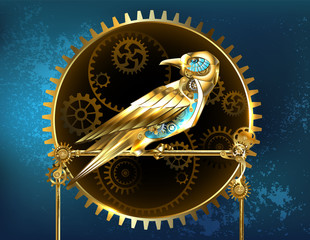 Wall Mural - Mechanical bird