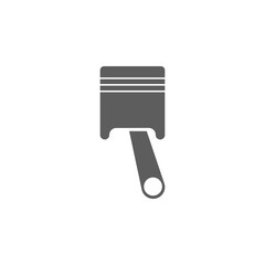 Poster - car piston icon. Elements of car repair icon. Premium quality graphic design. Signs, outline symbols collection icon for websites, web design, mobile app, info graphic