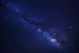 Fototapeta Na sufit - Starry night sky and milky way galaxy with stars and space dust in the universe