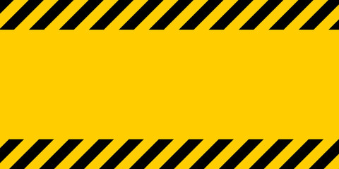 black and yellow warning line striped rectangular background, yellow and black stripes on the diagon