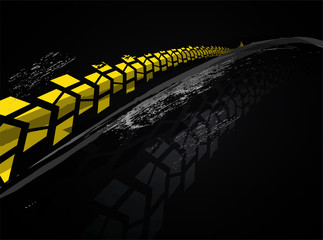 Wall Mural - Vector tire background