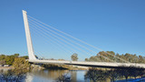 Fototapeta Fototapety z mostem - The Alamillo Bridge in Seville, Andalucia (Spain)