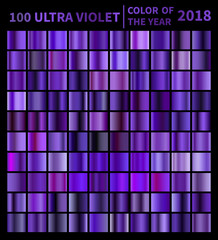 Wall Mural - Ultra Violet Gradients