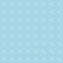  Light blue geometric print. Seamless pattern