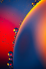 Fototapete - Space of bubbles balls abstraction background for web design and greeting cards