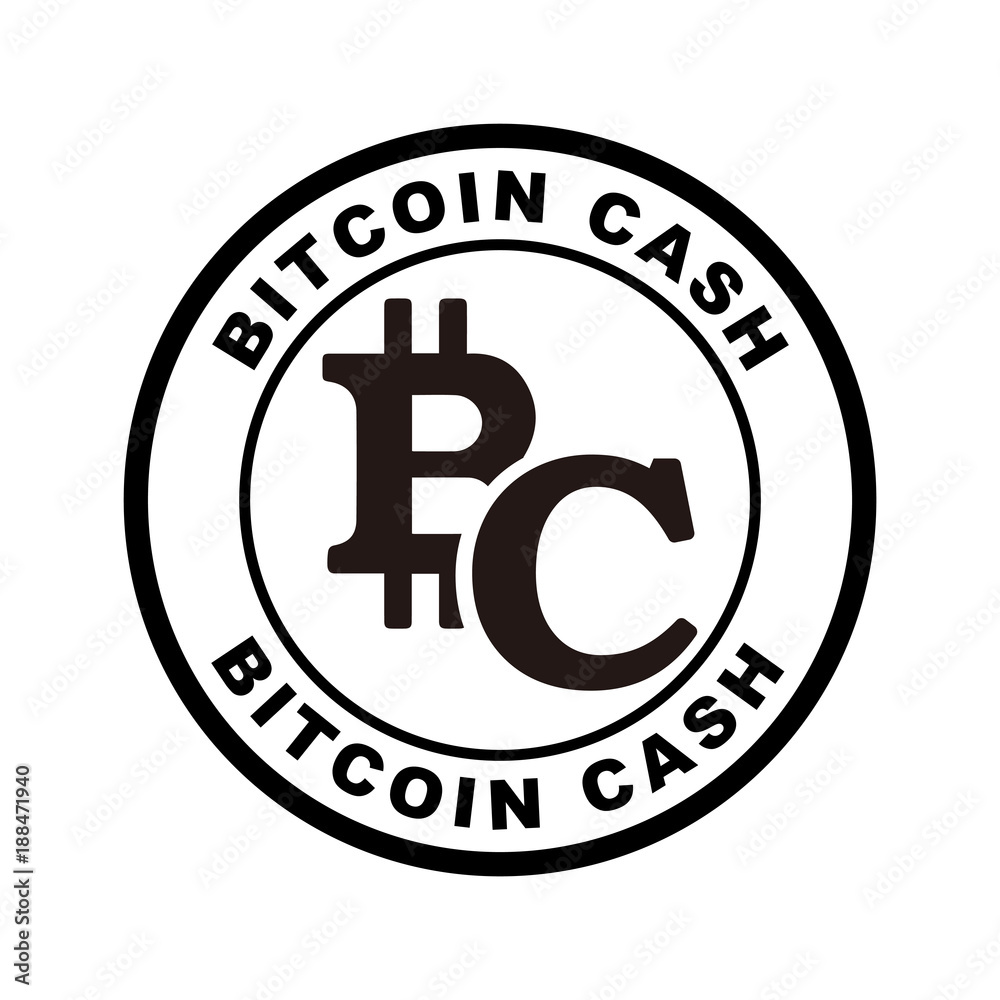 Bitcoin Cash (BCH) logo icon. Cryptocurrency / Altcoin. 스톡 벡터 | Adobe Stock