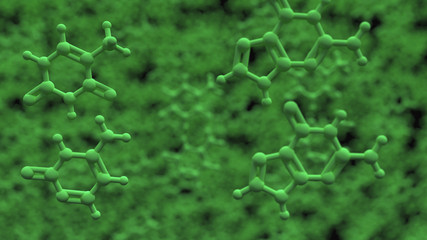 Nucleobases in the nucleic acid of DNA or RNA