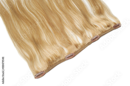 Clip In Straight Strawberry Blonde Human Hair Extensions Buy