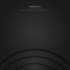 Poster - abstract circle angle arrow overlap vector background on space for text and message artwork design