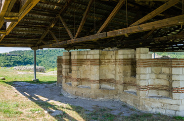 Wall Mural - Ruins of the church in Cherven fortress, Bulgaria