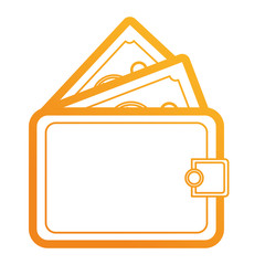 Poster - wallet vector illustration