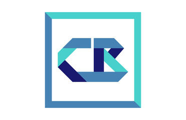 CB Square Ribbon Letter logo