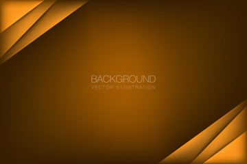 Poster - abstract vector background overlap paper layer on red dark space for text and design illustration