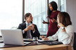 © Jacob Lund - Business professionals working together on new project