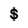 dollar sign icon. Element of money symbol icon. Premium quality graphic design icon. Baby Signs, outline symbols collection icon for websites, web design, mobile app