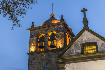 Poster - Belfry of Serra do Pilar Monastery in Porto, Portugal