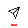 © Ferhad - Paper plane vector icon