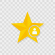 © azvector - Star icon, user icon