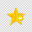 © azvector - Star icon, arrow left icon