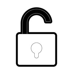 Wall Mural - padlock vector illustration