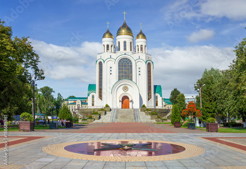 Fotomural Cathedral of Christ the Saviour. Kaliningrad, Russia.