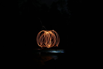 Lightpainting | Stahlwolle