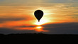 Lot balonem o zachodzie słońca nad suwalszczyzną