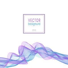 Abstract vector wave background in violet, purple, blue tones. Modern layout for book, brochure, magazine covers. Artistic template for invitations, posters, leaflets, flyers, presentations. EPS10