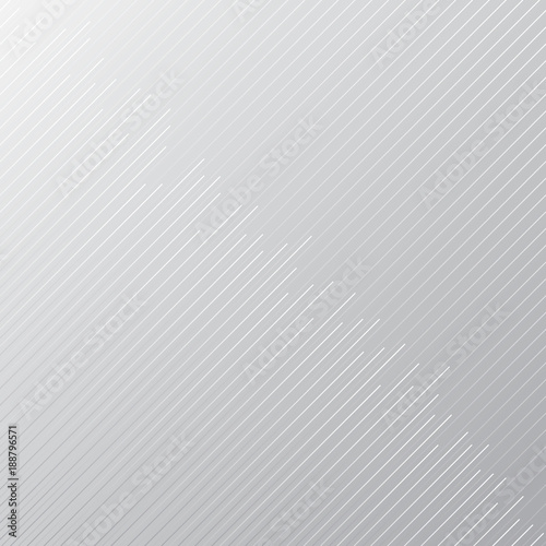 Fotomural Abstract minimal design stripe and diagonal lines pattern on gray and white background and texture