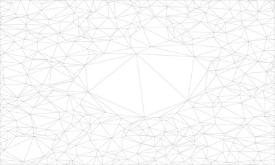 Aufkleber - Abstract blue polygonal background.