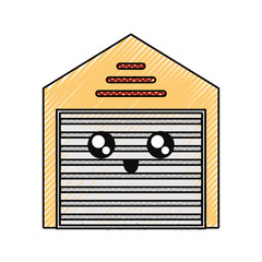 Poster - kawaii warehouse icon