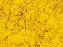 Abstract Yellow Marble Texture And Background.