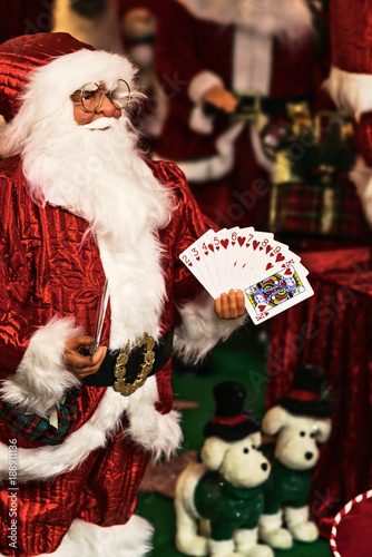 Natale Reale.Babbo Natale Scala Reale Di Poker Buy This Stock Photo And Explore Similar Images At Adobe Stock Adobe Stock