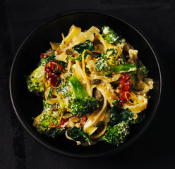 Broccoli  and spinach Pasta