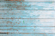 canvas print picture - Background: Old, wooden board with blue, green and brown color :)