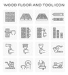 wood floor icon
