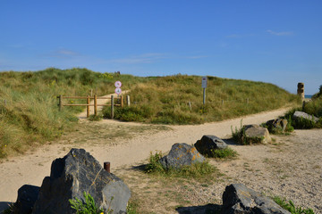 Graye sur Mer; France - july 18 2017 : seaside