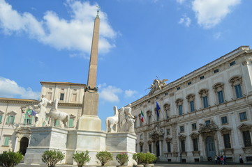 Fototapete - Travel in Rome.Rome architecture. Italy