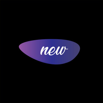 New label . Vector illustration