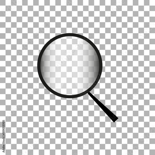 Magnifying Glass Or Search Icon Vector Graphic On Isolated Magnifying Glass Or Search Icon Vector Graphic On Isolated