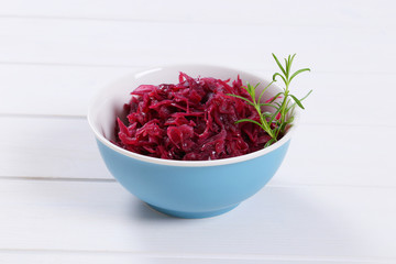 Wall Mural - pickled red cabbage