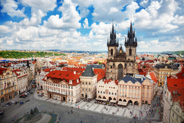 Old Town Square in Prague