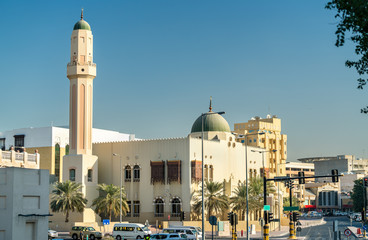 Wall Mural - Mosque in the old town of Doha, the capital of Qatar.