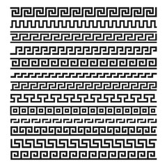 Greek ornament set