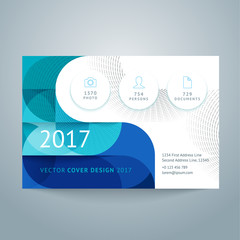Wall Mural - Abstract design templates horizontal banner 