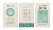 © Marina Gorskaya - Cotton banners in vintage style
