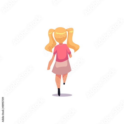 Vector Flat Frightened Teenager Girl In Skirt With Blonde Pigtails Running Away Female Cartoon Character Chasing Scared Afraid Of Something In Panik Isolated Illustration White Background Stock Vector Adobe Stock Vector Flat Frightened Teenager Girl In Skirt With Blonde Pigtails Running Away Female Cartoon Character Chasing Scared Afraid Of Something In Panik Isolated Illustration White Background Stock Vector Adobe Stock