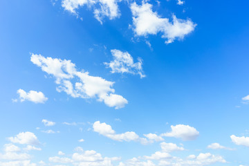 Wall Mural - clouds with blue sky background.