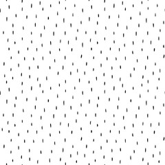 Seamless black and white background with random lines. Abstract ornament. Dotted abstract pattern